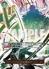 Demon Aura Nine Sword Style Asura Blades Drawn Dead Man's Game Alternate Art OP12-037 value