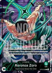 Roronoa Zoro Playmat Limited Edition OP12-020 value