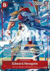 Edward.Newgate Alternate Art OP16-003 value