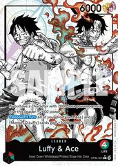Luffy & Ace Alternate Art ST30-001