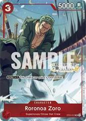 Roronoa Zoro Treasure Cup ST01-013 value