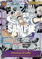 Monkey.D.Luffy Alternate Art Manga OP05-119 value