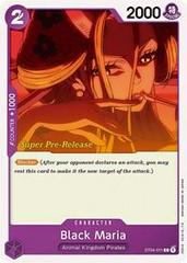 Black Maria Super Pre-release ST04-011 value