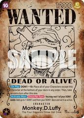 Monkey.D.Luffy Wanted OP05-119 value
