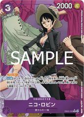 Nico Robin Alternate Art EB02-036 value