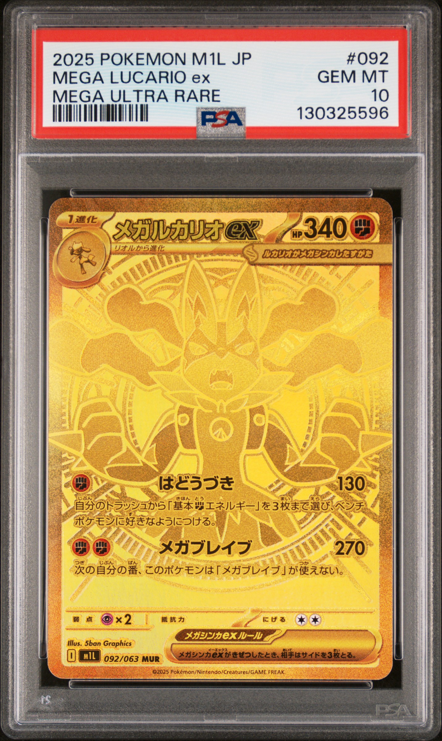 Mega Lucario Ex