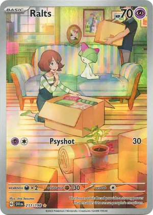 Ralts - 211/198, Raw