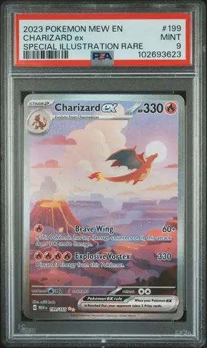 CHARIZARD ex, Graded