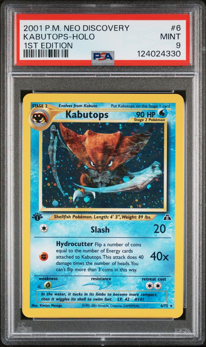 Kabutops-Holo