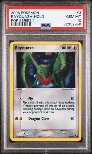 Rayquaza-Holo, PSA GEM-MT 10