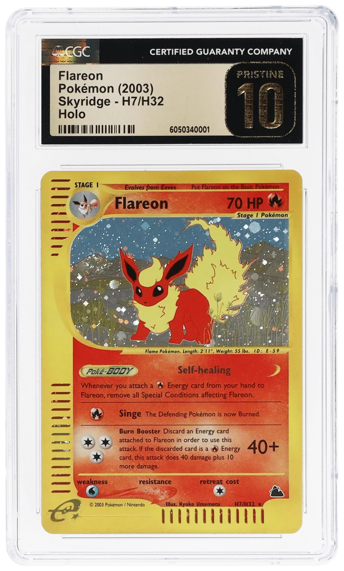 Skyridge Flareon #H7