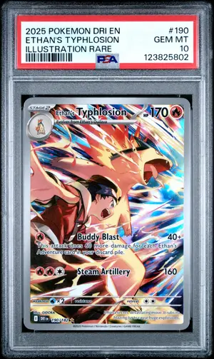 Ethan's Typhlosion, PSA 10 GEM MINT