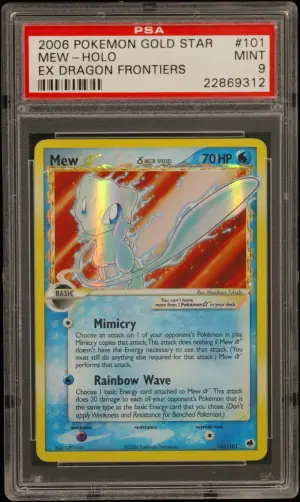 Mew-Holo, PSA MINT 9