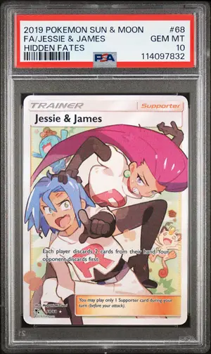 FULL ART/JESSIE & JAMES, PSA