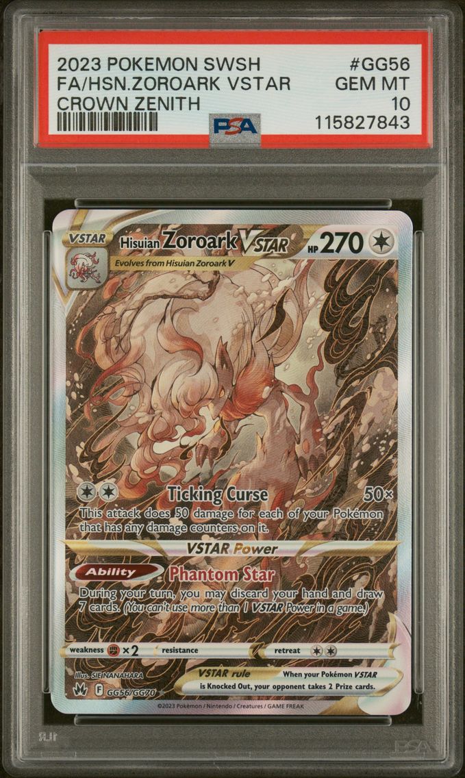 Full Art/Hisuian Zoroark Vstar