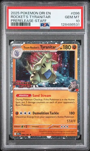 Team Rocket's Tyranitar, PSA 10 GEM MINT