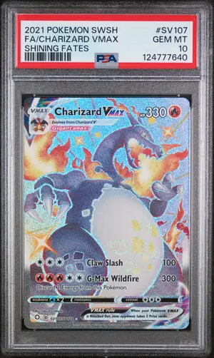 FA/CHARIZARD VMAX, Graded