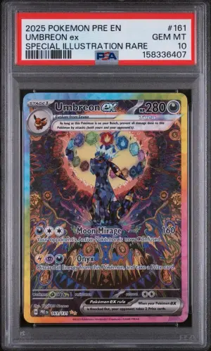 Umbreon EX, PSA GEM-MT 10
