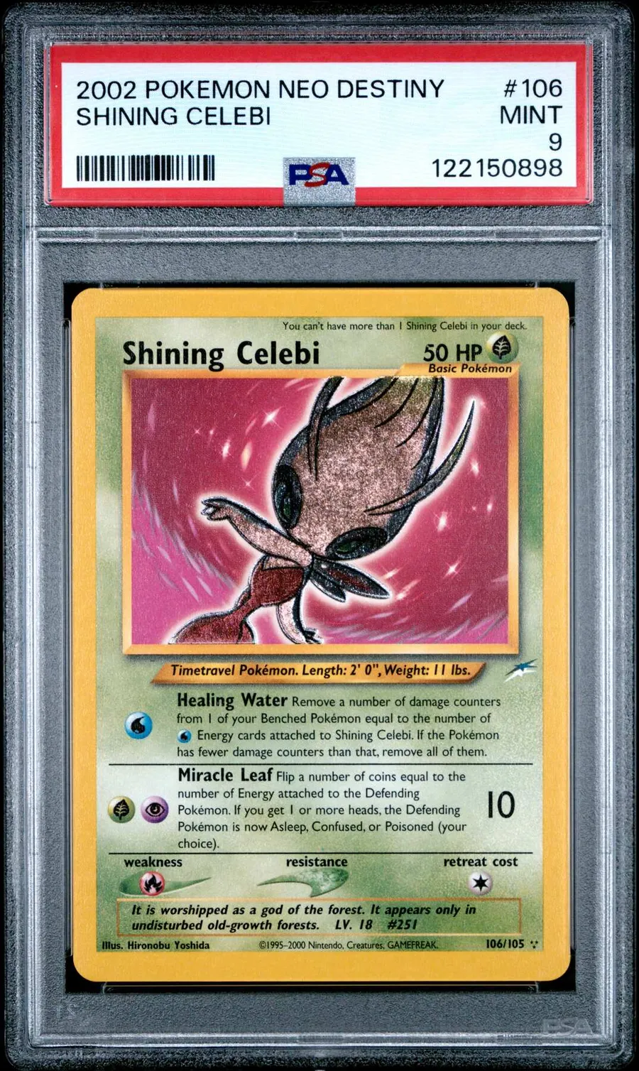 Shining Celebi #106