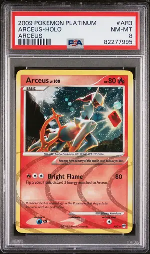 ARCEUS-HOLO, Graded