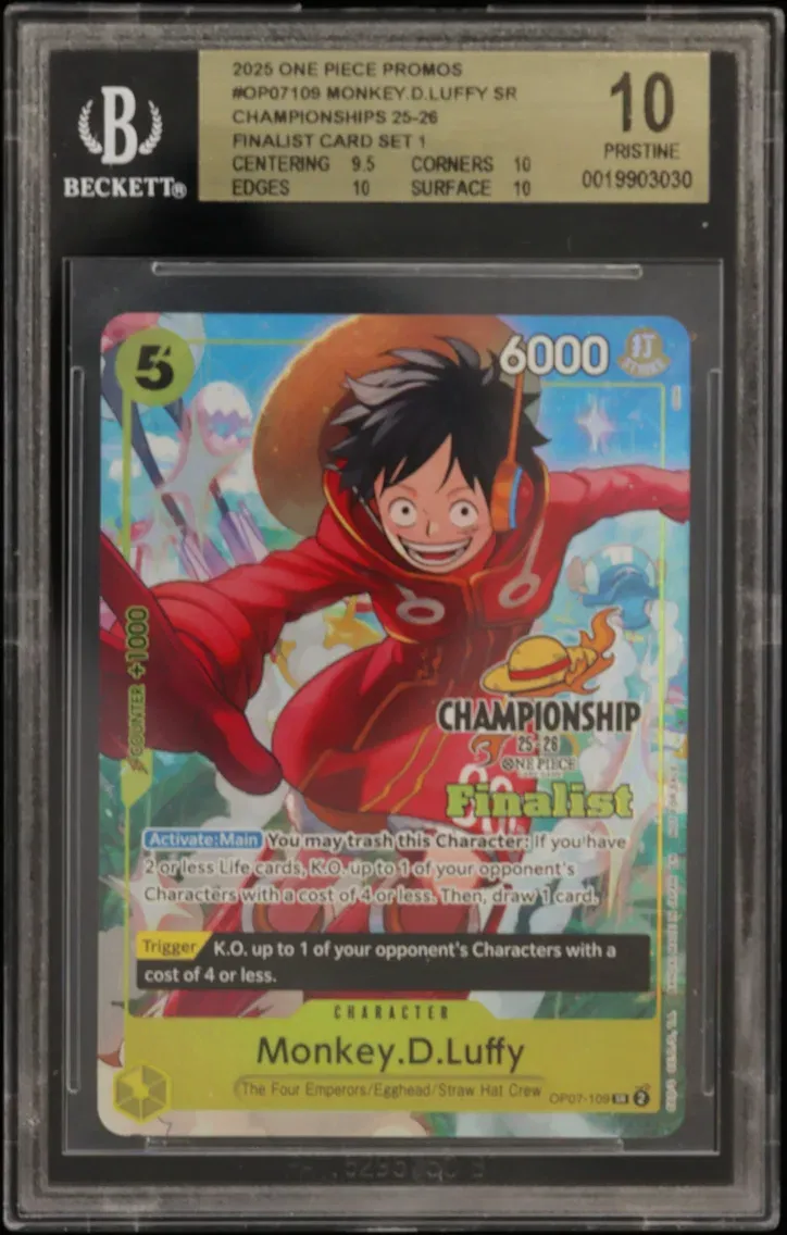 Monkey.D.Luffy SR/(Championships 25-26 Finalist Card Set 1)