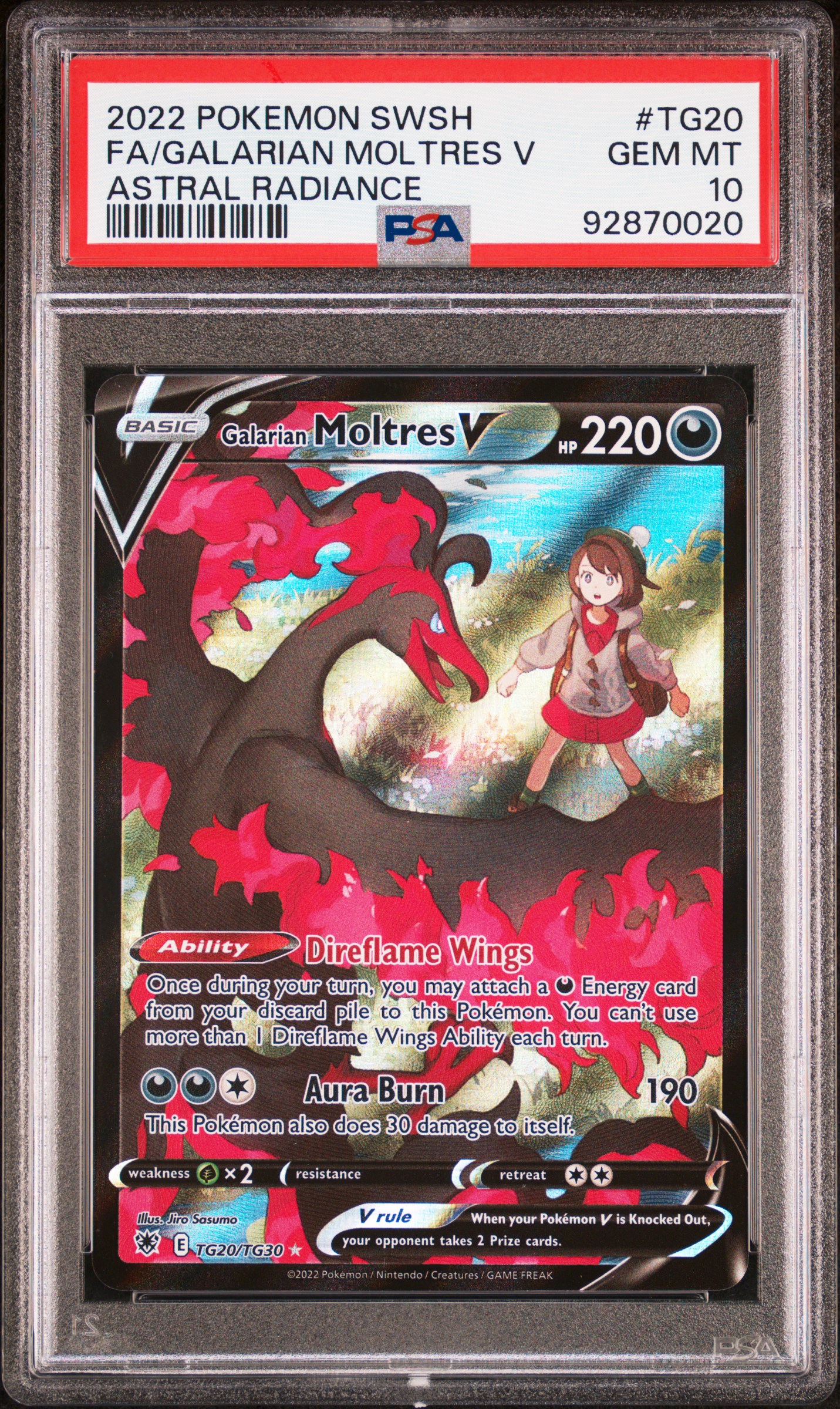 Full Art / Galarian Moltres V