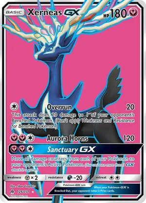 Xerneas GX (Full Art), Raw