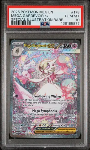 Mega Gardevoir EX, PSA 10 GEM MINT