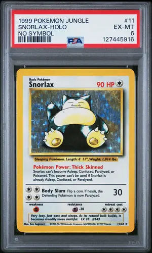SNORLAX-HOLO, Graded