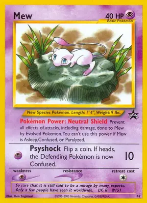 Mew (47), Raw