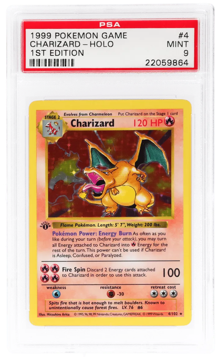 Base Set Charizard #4