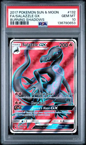 Salazzle GX, PSA 10 GEM MINT