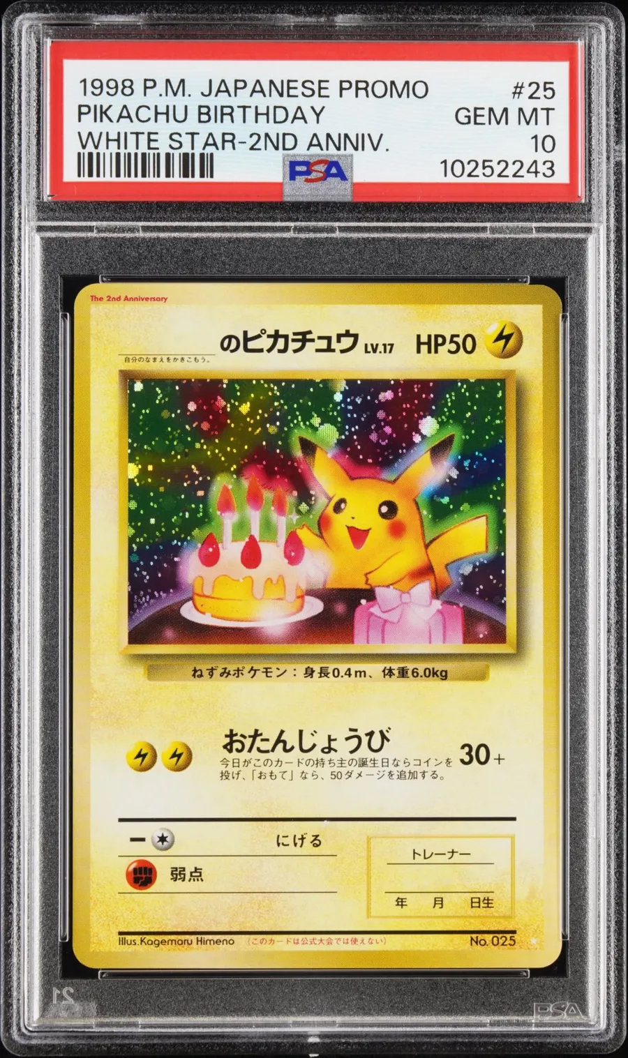 Pikachu Birthday