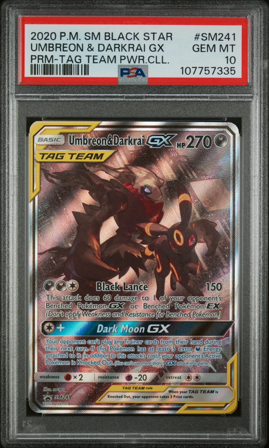 UMBREON & DARKRAI GX