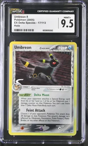 Umbreon δ, CGC 9.5 MINT+