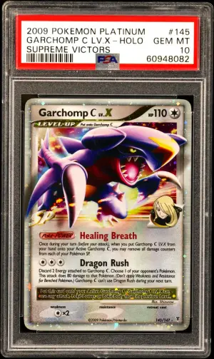 Garchomp C LV.X-Holo, PSA 10