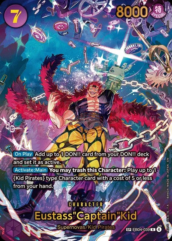 Eustass"Captain"Kid - EB04-039 (SP)