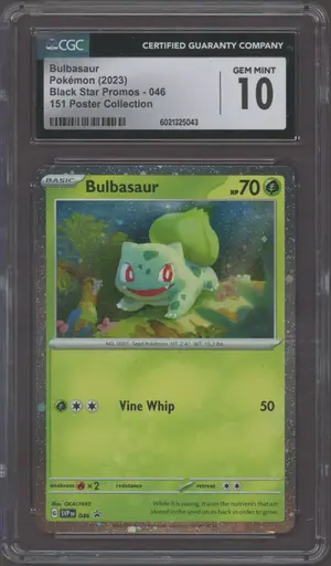 Bulbasaur #46, CGC 10