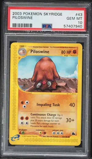 Piloswine, PSA 10