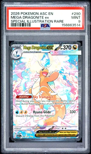 MEGA DRAGONITE ex, Graded