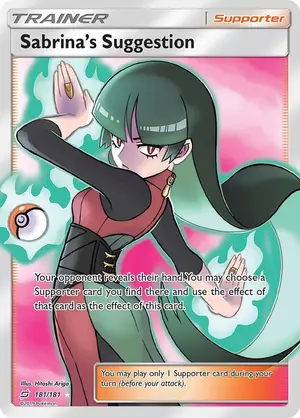 Sabrina's Suggestion (Full Art), Raw
