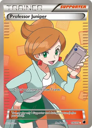 Professor Juniper (116 Full Art), Raw