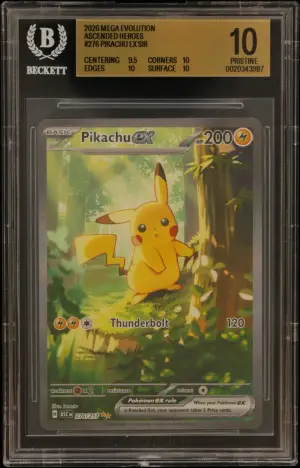 Pikachu ex SIR, Beckett g10p