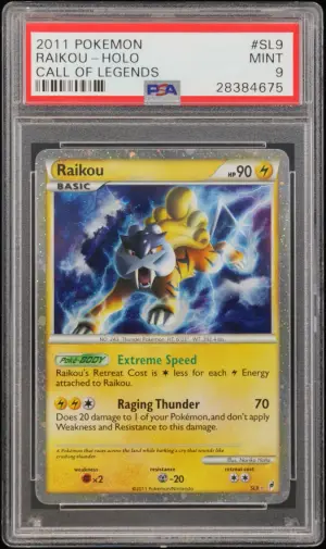 Raikou-Holo, PSA MINT 9