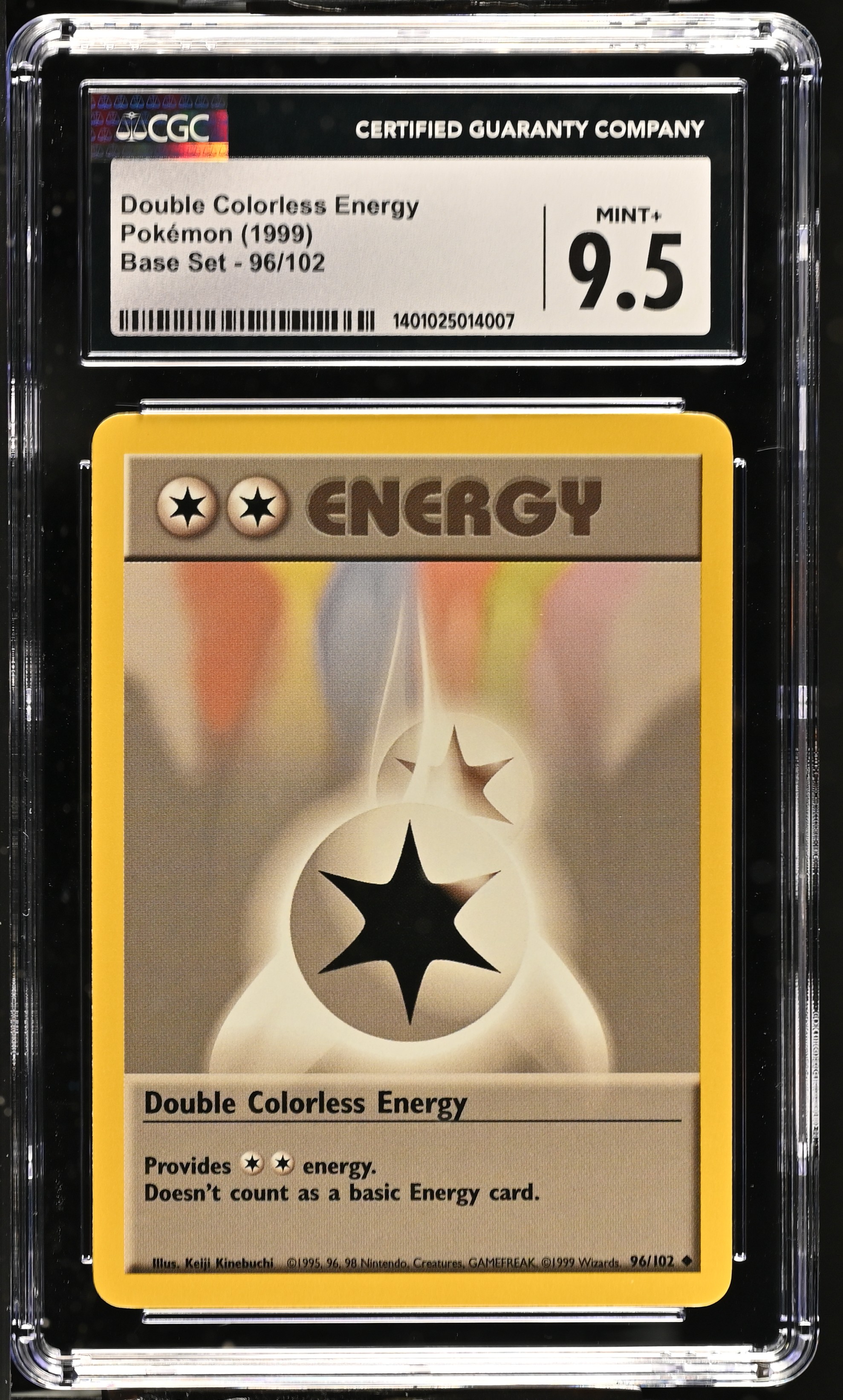 Double Colorless Energy