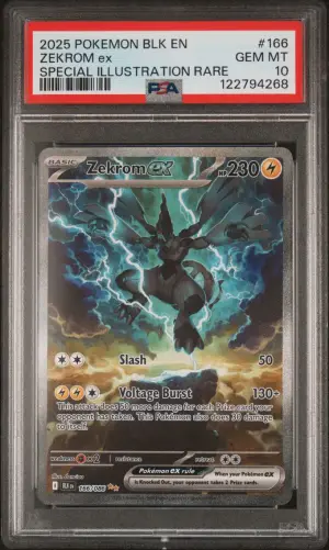 Zekrom EX, PSA 10