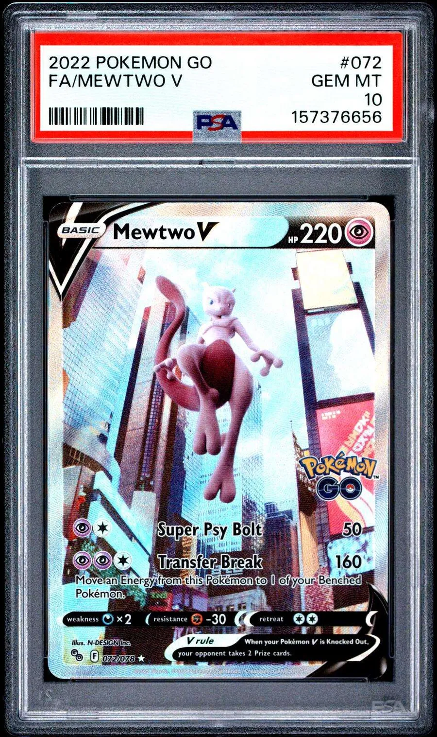 Mewtwo V #72