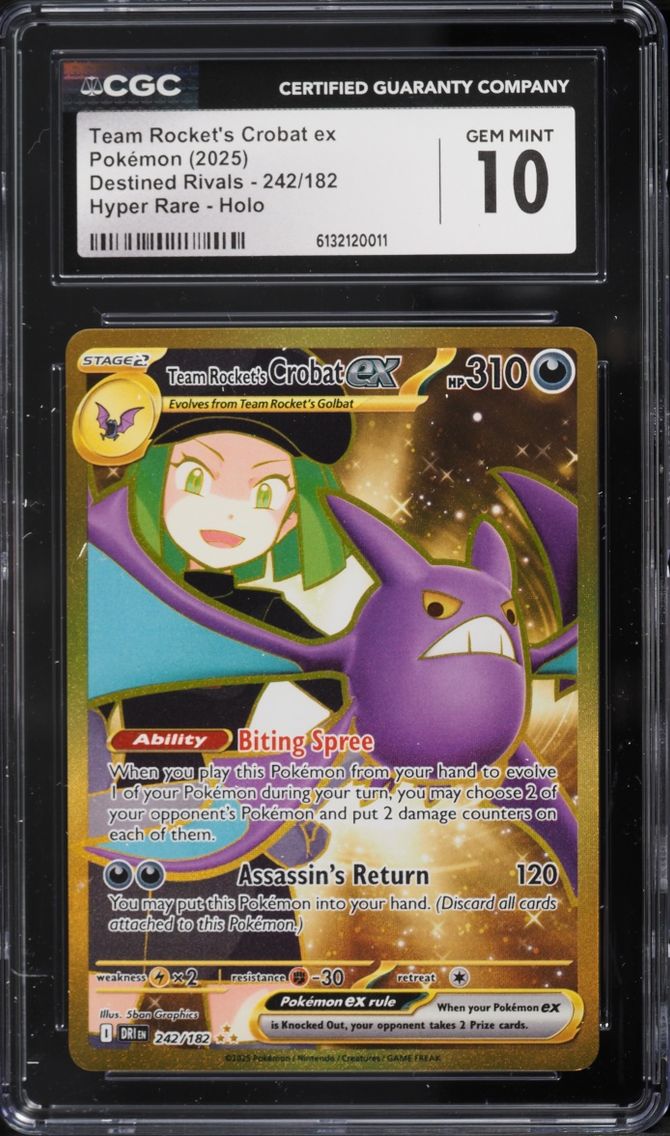 Team Rocket's Crobat ex