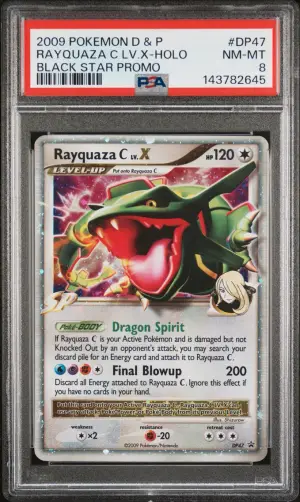 Rayquaza C LV.X-Holo, PSA NM-MT 8