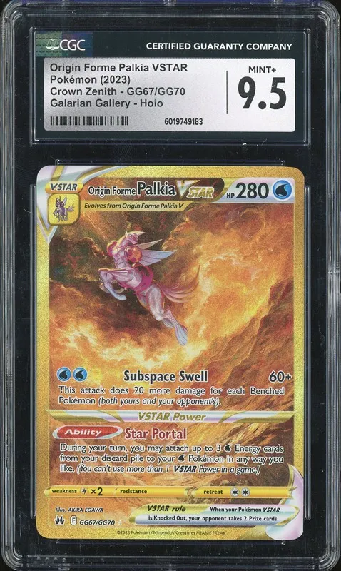Crown Zenith Galarian Gallery Origin Forme Palkia VSTAR #GG67/GG70